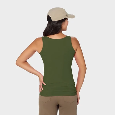 Women's No-Yank V-Neck Tank