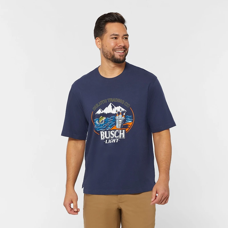 Men's Un-Longtail T Relaxed Fit Short Sleeve Logo T-Shirt