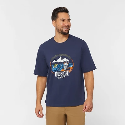 Men's Un-Longtail T Relaxed Fit Short Sleeve Logo T-Shirt