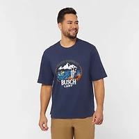 Men's Un-Longtail T Relaxed Fit Short Sleeve Logo T-Shirt