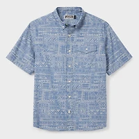 Men's Drumlin Slub Cotton Relaxed Fit Short Sleeve Shirt