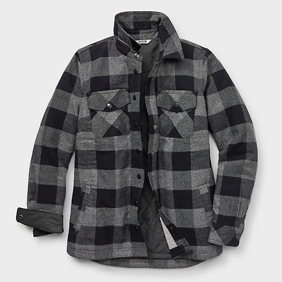 Women's Plus Folklore Flannel Insulated Shirt Jac