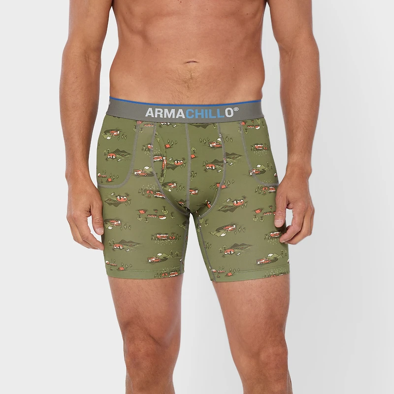 Men's Armachillo Care Package Pattern Boxer Briefs