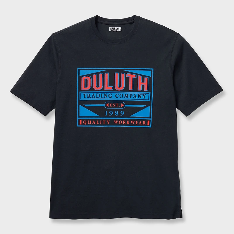 Men's Un-Longtail T Standard Fit Short Sleeve Logo T-Shirt