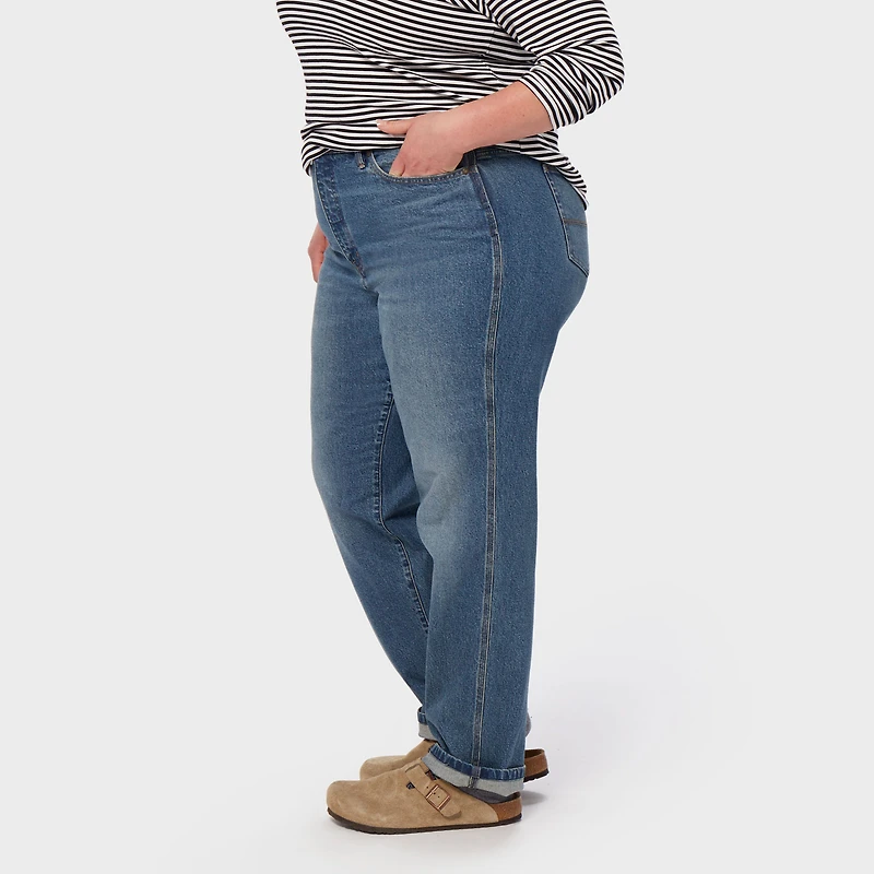 Women's Plus Duluth Heritage Hi-Rise Straight Leg Jeans