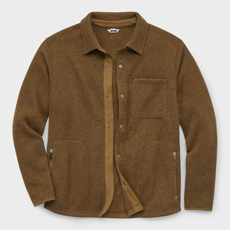 Men's Sweater Fleece Shirt Jac