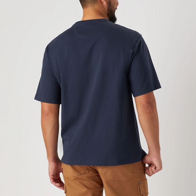 Men's Un-Longtail T Relaxed Fit Short Sleeve Pocket Crew