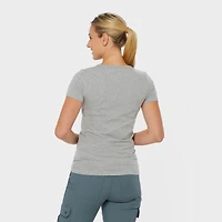 Women's No Yank Short Sleeve V-Neck Tee