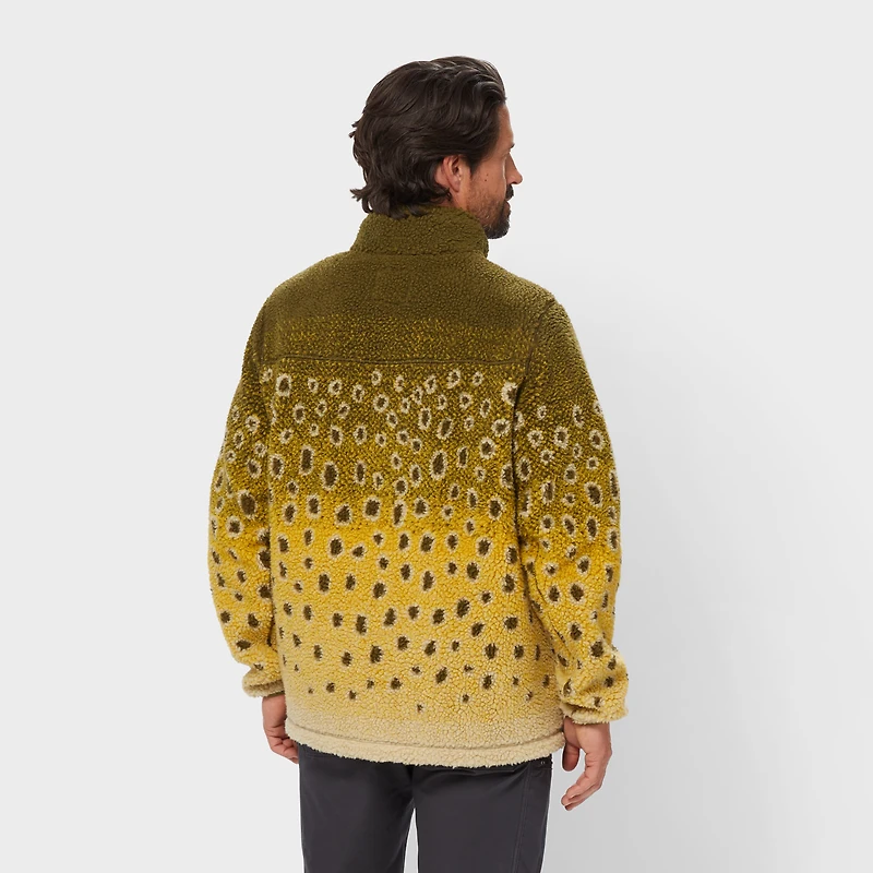 Men's AKHG Kindler Pile Fleece Full Zip Jacket