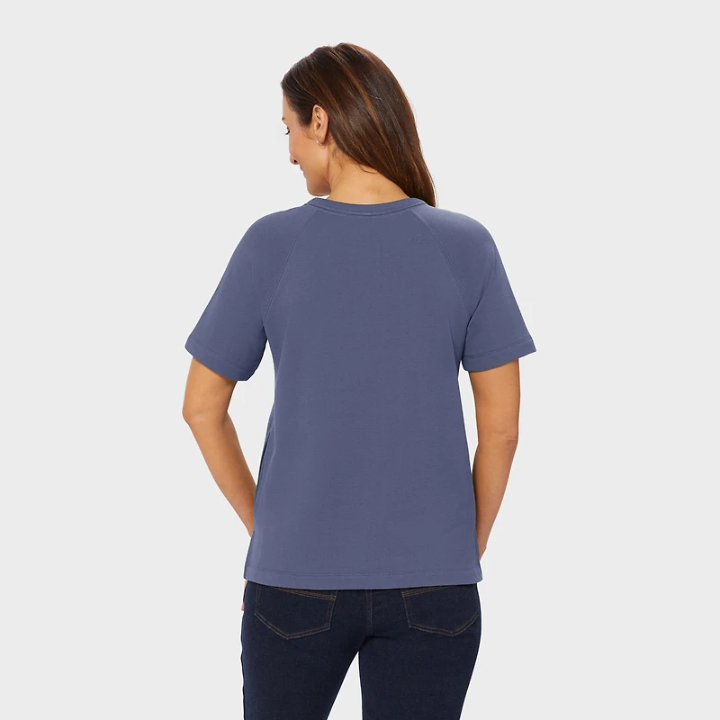 Women's Canal Park Terry Short Sleeve Crewneck