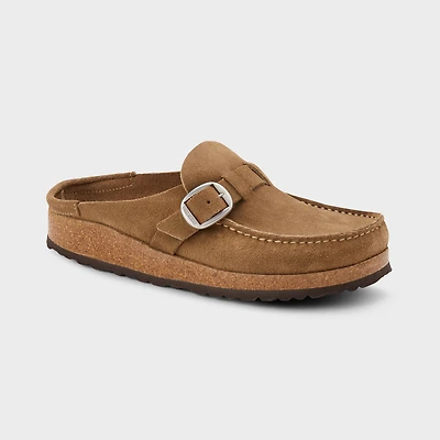 Women's Birkenstock Buckley Suede Leather Clogs