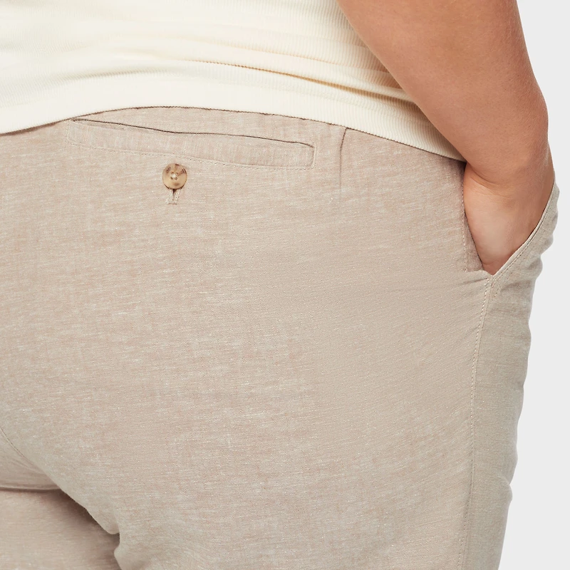 Women's Plus Overeasy Lightweight Hemp Capris