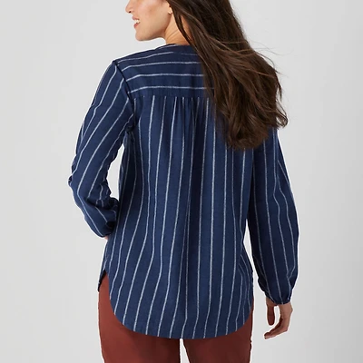 Women's Artisan Hemp Blouse