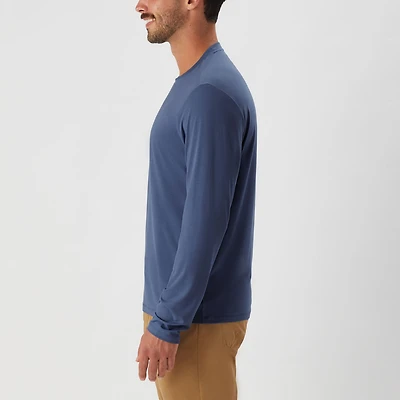 Men's AKHG Renew Bamboo Long Sleeve Crew