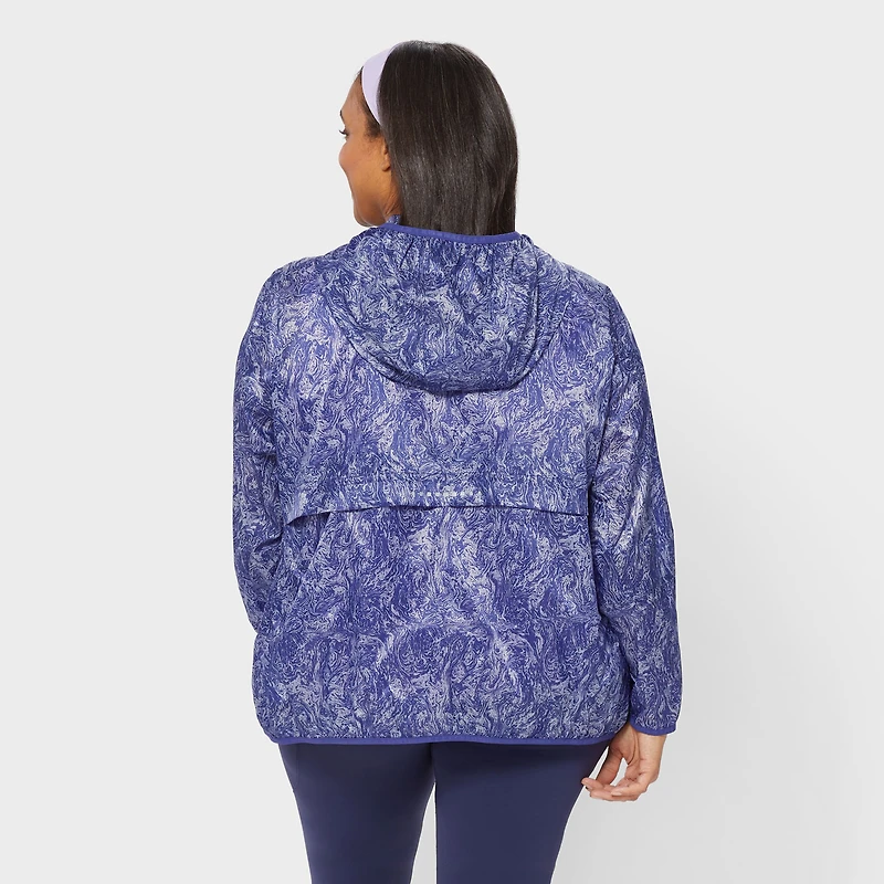 Women's Plus AKHG Outer Limit Lightweight Windbreaker