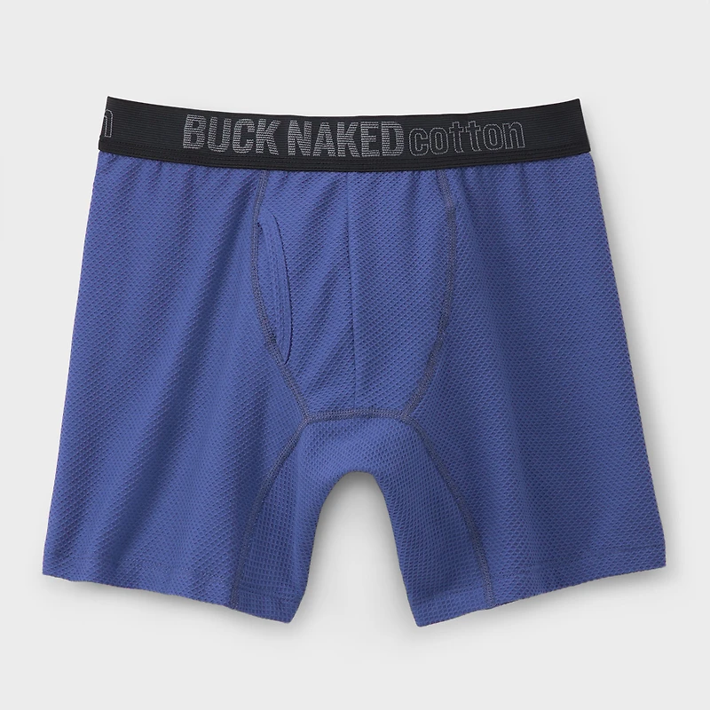 Men's Buck Naked Cotton Boxer Briefs