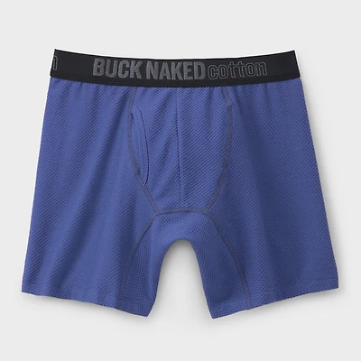 Men's Buck Naked Cotton Boxer Briefs