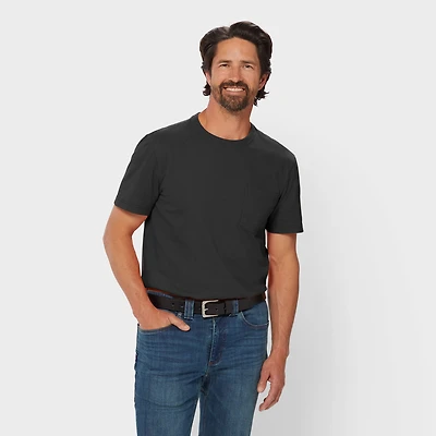 Men's Longtail T Slim Fit SS Crew with Pocket