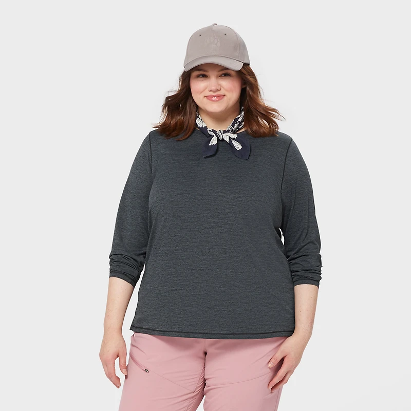 Women's AKHG Plus Tun-Dry Long Sleeve T-Shirt