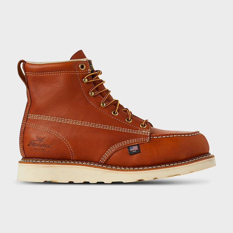 Men's Thorogood 6" Steel Toe Moc-Toe Boots