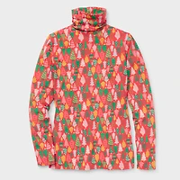 Women's Plus No-Yank Long Sleeve Turtleneck T-Shirt