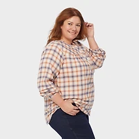 Women's Plus Seawool Lightweight Flannel Blouse