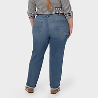 Women's Plus Duluth Heritage Hi-Rise Straight Leg Jeans
