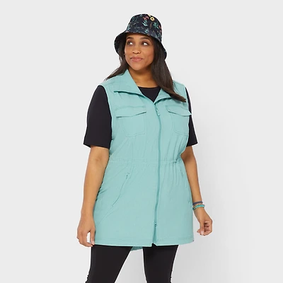 Women's Plus Sol Survivor Sun Protection Tunic Vest