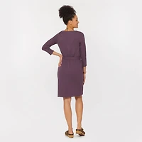 Women's Ponte Pro Knit 3/4 Sleeve Dress