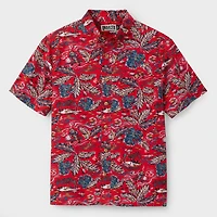 Men's BBQ Relaxed Fit Short Sleeve Shirt