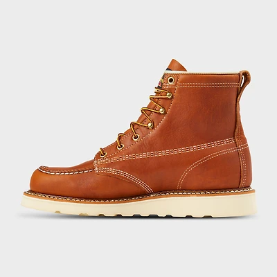 Men's Thorogood 6" Soft Toe Moc-Toe Boots