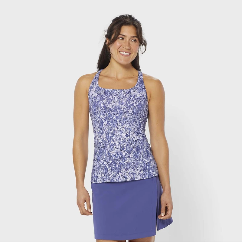 Women's AKHG Outer Limit Built-In Bra Tech Tank