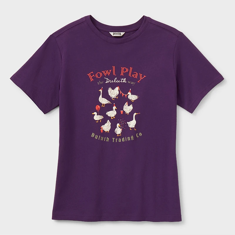 Women's Plus Fan Gear Short Sleeve Crewneck Tee