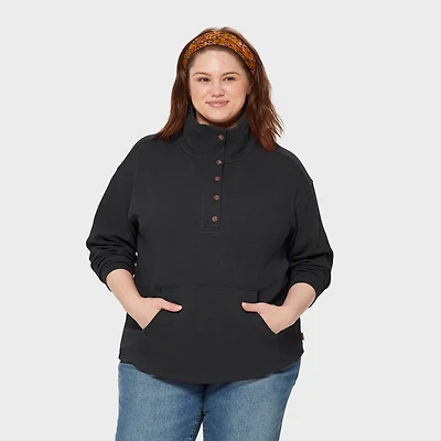 Women's Plus AirLoc Quilted Funnelneck