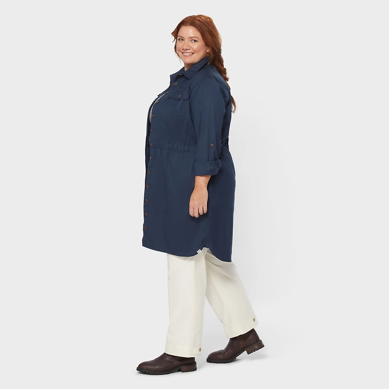 Women's Plus Hempstop Shirtdress