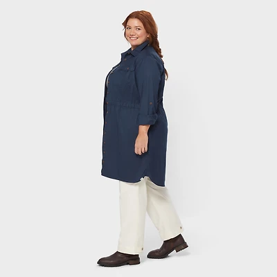 Women's Plus Hempstop Shirtdress