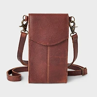 Lifetime Leather Crossbody Phone Case