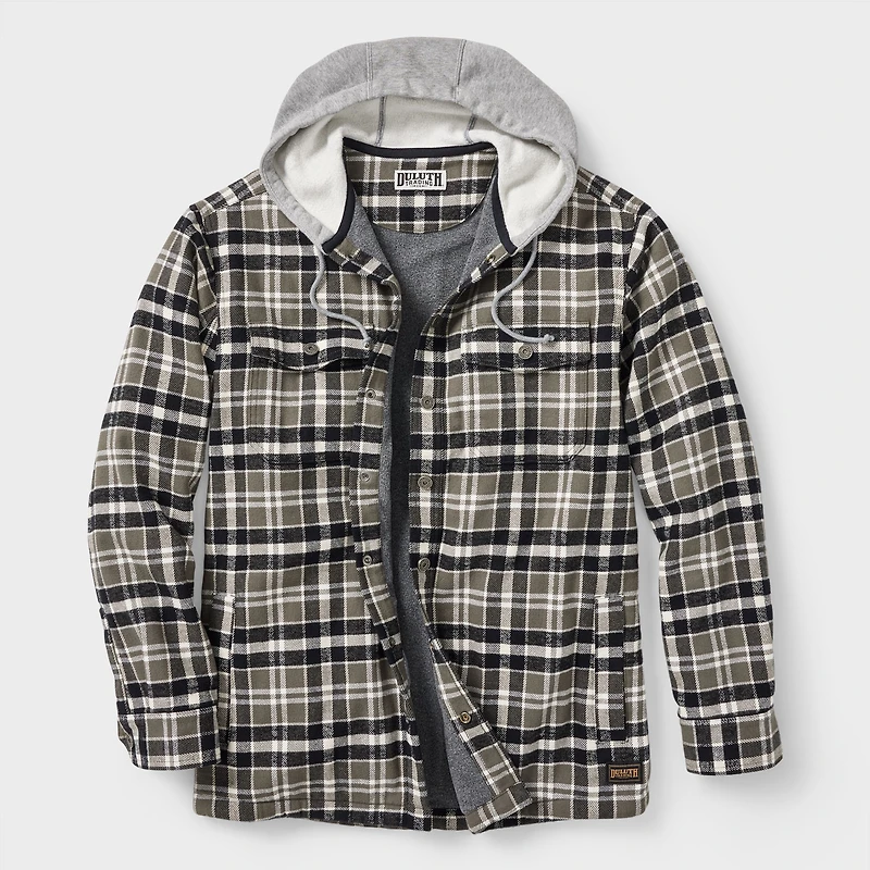 Men's Flapjack Relaxed Fit Hooded Shirt Jac