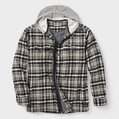 Men's Flapjack Relaxed Fit Hooded Shirt Jac