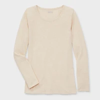 Women's No-Yank Long Sleeve Scoopneck T-Shirt