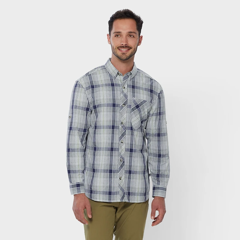 Men's AKHG Mountain Stream Relaxed Fit Long Sleeve Shirt