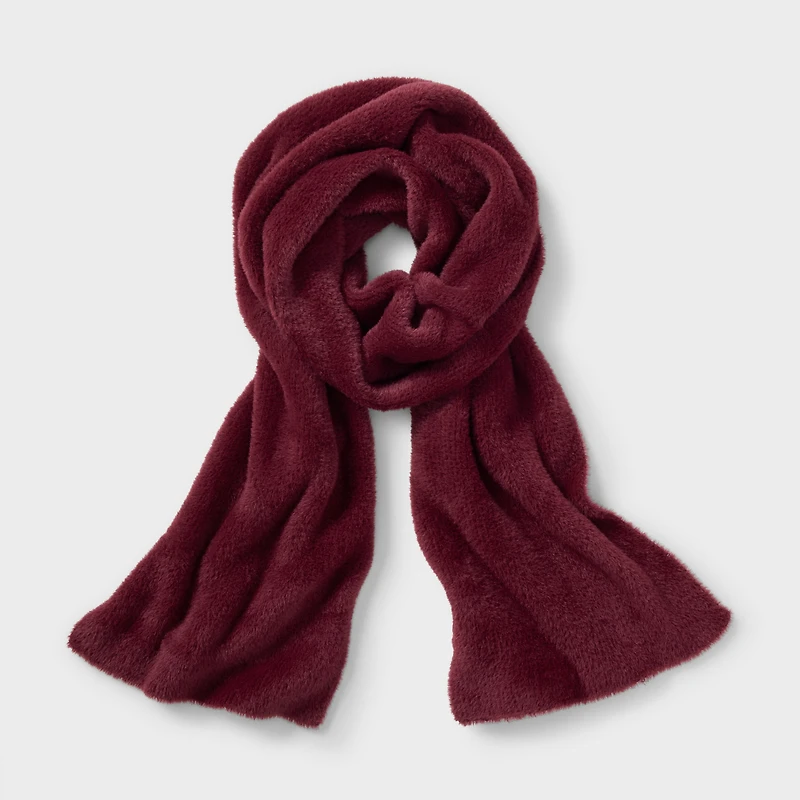 Women's Textured Knit Scarf