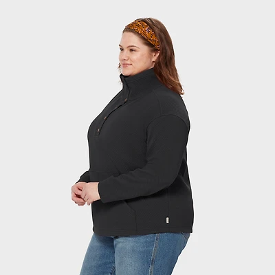 Women's Plus AirLoc Quilted Funnelneck