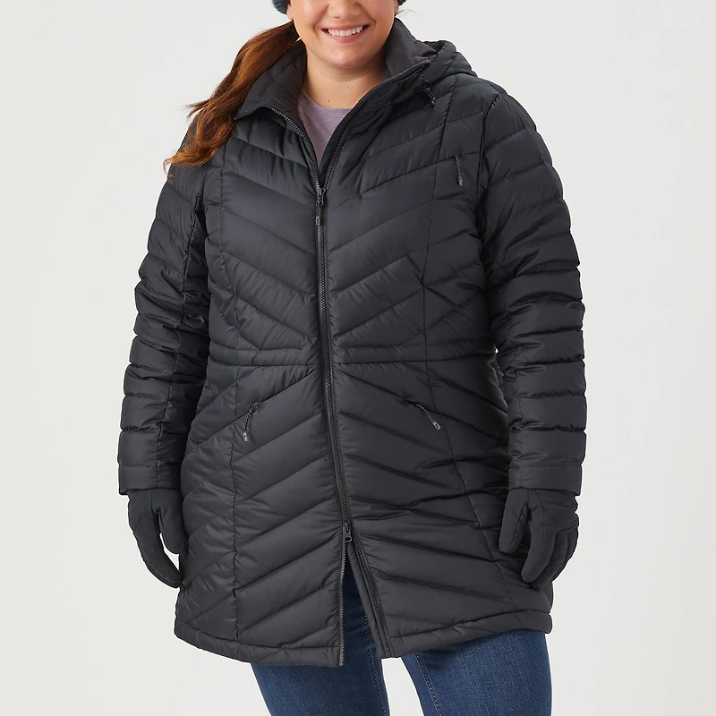 Women's Plus Cold Reliable Down Coat