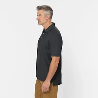 Men's No Polo Shirt Short Sleeve