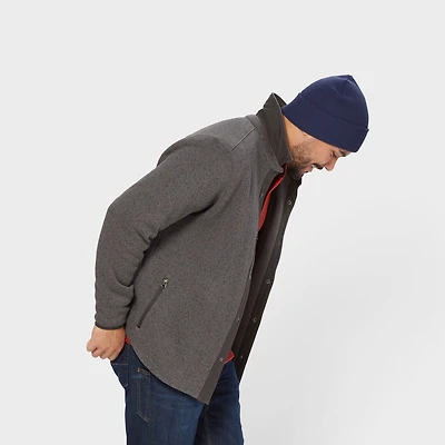 Men's Sweater Fleece Shirt Jac