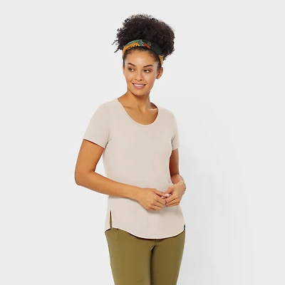 Women's AKHG Renew Bamboo Short Sleeve Tee