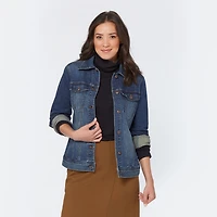 Women's Daily Denim Jacket