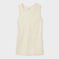 Women's No-Yank Rib Racerback Tank