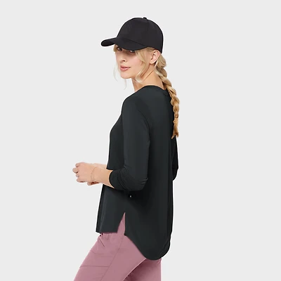 Women's AKHG Renew Bamboo Long Sleeve Tee